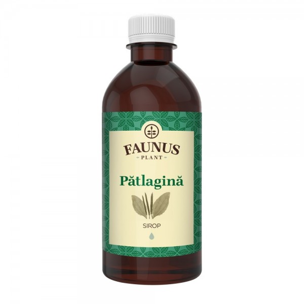 Sirop Patlagina 500 ml, Faunus Plant