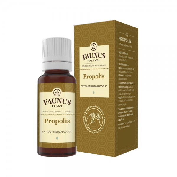 Tinctura Propolis 20 ml, Faunus Plant