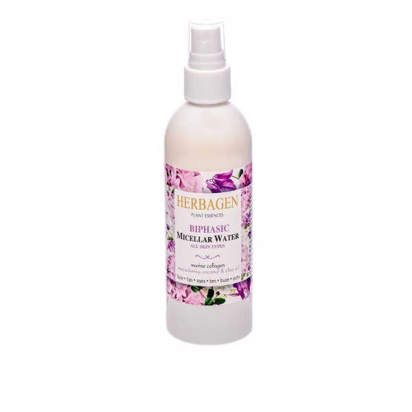 Apă micelară bifazică, 150 ml, Herbagen