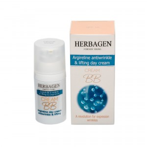 Crema de zi antirid și lifting BB CREAM SPF 15 cu Argireline, 30 g, Herbagen
