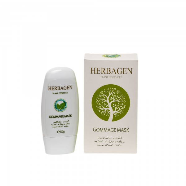 Mască gomaj Cellulo scrub, 50 gr, Herbagen