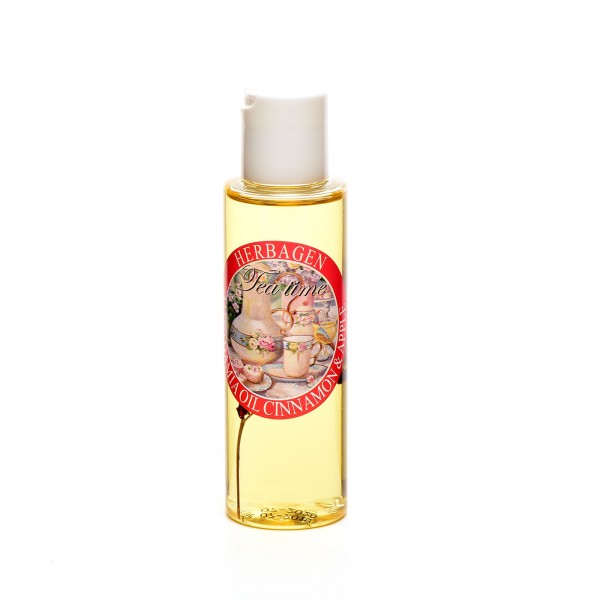 Ulei de masaj macadamia, măr și scorțișoară, 100 ml, Herbagen