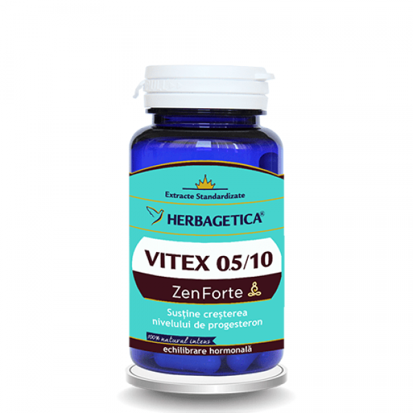Vitex 0.5/10 Zen Forte, 30 capsule, Herbagetica