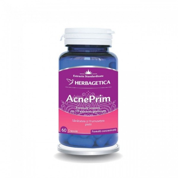 AcnePrim, 60 capsule, Herbagetica
