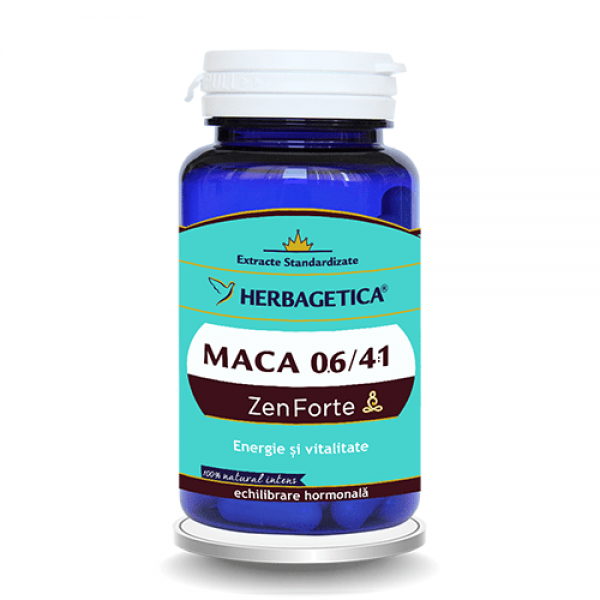 Maca Zen Forte, 60 cps, Herbagetica