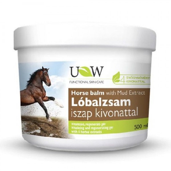 Balsam puterea calului cu namol, 500 ml, Herbavit