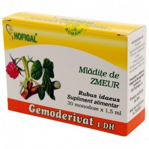 Mladite de zmeur, gemoderivat, Hofigal