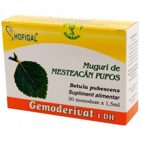 Muguri de mesteacan pufos, gemoderivat, Hofigal