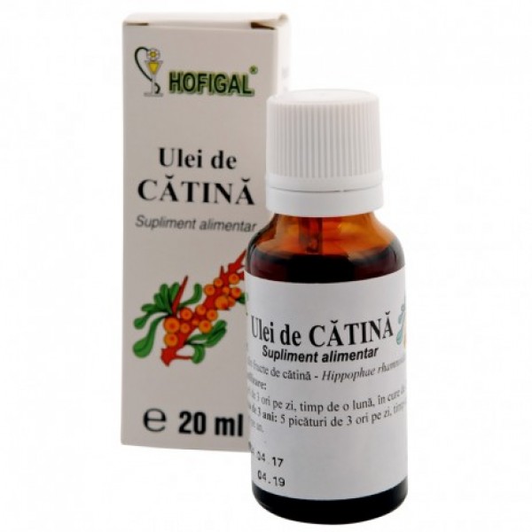 Ulei de catina, 20 ml, Hofigal