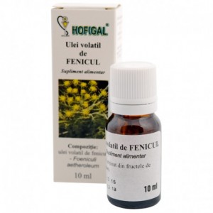 Ulei volatil de fenicul, 10 ml, Hofigal