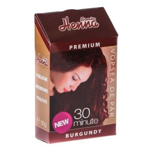 Vopsea par Henna Premium Burgundy 60g, Kian Cosmetics