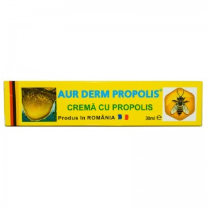 Crema Aur Derm Propolis, 30 ml, Laur Med Plant