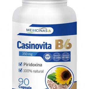 Casinovita B6 (Vitamina B6 sau Piridoxina), 90 capsule, Medicinalis