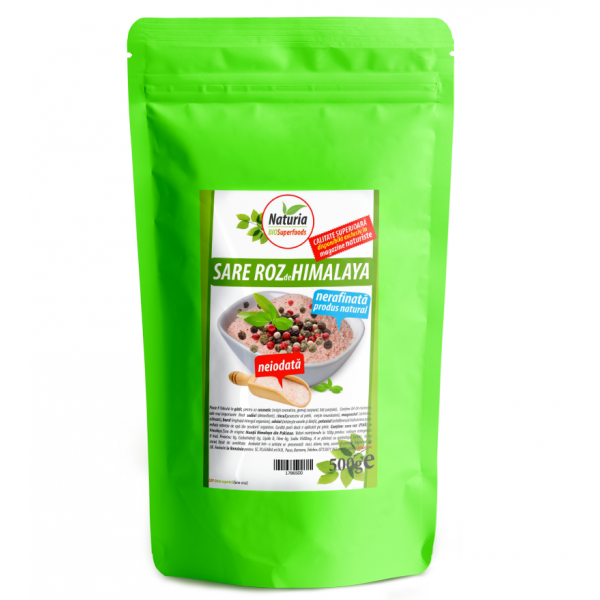 Sare roz de Himalaya fina 500 g, Naturia