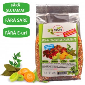MIX de LEGUME DESHIDRATATE, 200 g, Naturia