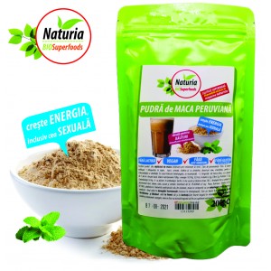 MACA PUDRA NATURALA 200G NATURIA