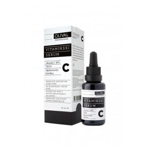Ser cu 10% Vitamina C si Acid Hialuronic, 30ml, OLIVAL