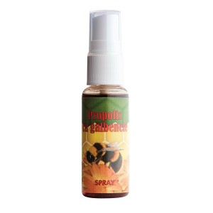 Spray cu propolis și gălbenele, 25 ml, Transvital