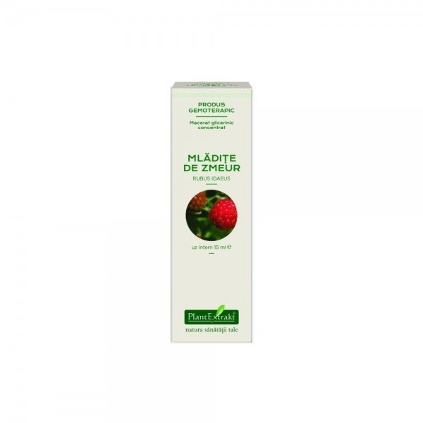 Extract din mlădiţe de ZMEUR - Rubus idaeus MG (concentrat), 15 ml, PlantExtrakt