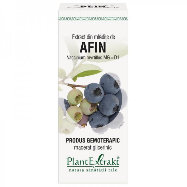Extract din mlădiţe de AFIN - Vaccinium myrtillus MG=D1, 50 ml, PlantExtrakt