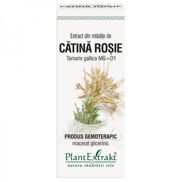 Extract din mlădiţe de CĂTINĂ ROŞIE - Tamarix gallica MG=D1, 50 ml, PlantExtrakt