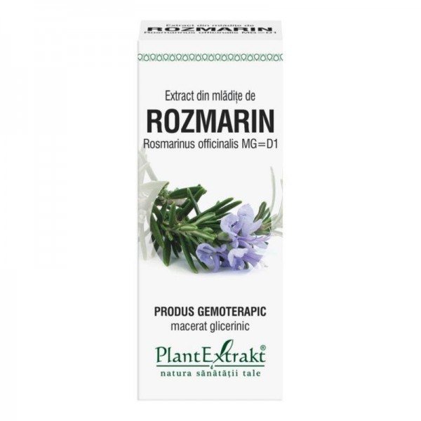 Extract din mlădiţe de ROZMARIN - Rosmarinus officinalis MG=D1, 50 ml, PlantExtrakt