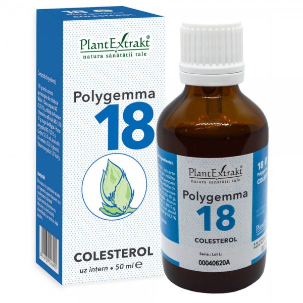 Polygemma 18 - Colesterol, 50 ml, PlantExtrakt