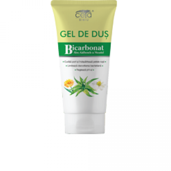 Gel Dus cu Bicarbonat 200ml, Plafar Impex