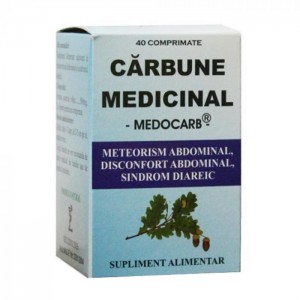 Carbune medicinal (Medocarb) 40cp, Pontica