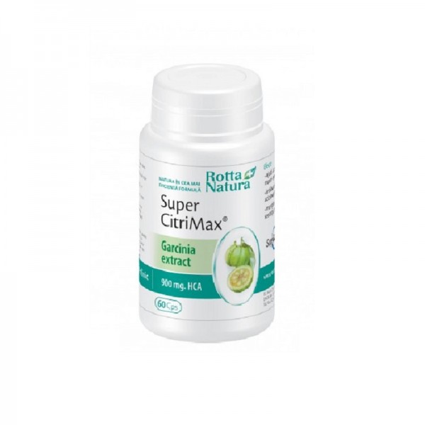 Super CitriMax Garcinia extract 900 HCA, 60 capsule, Rotta Natura