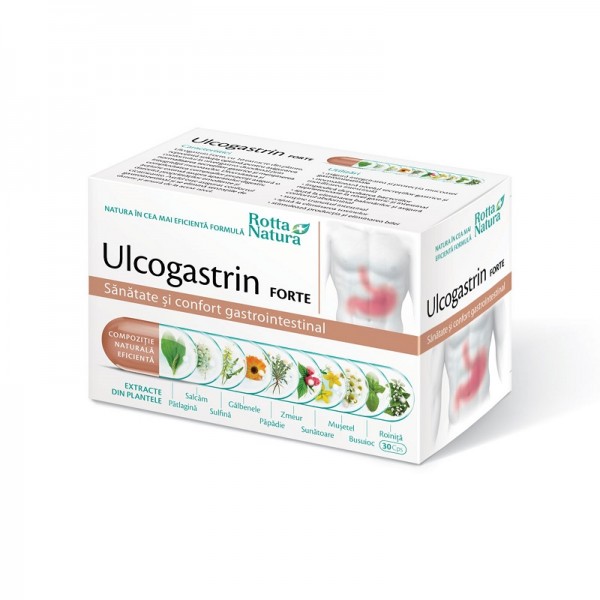 Ulcogastrin Forte, 30 capsule, Rotta Natura