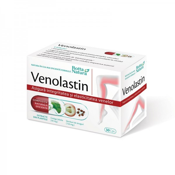 Venolastin, 30 capsule, Rotta Natura