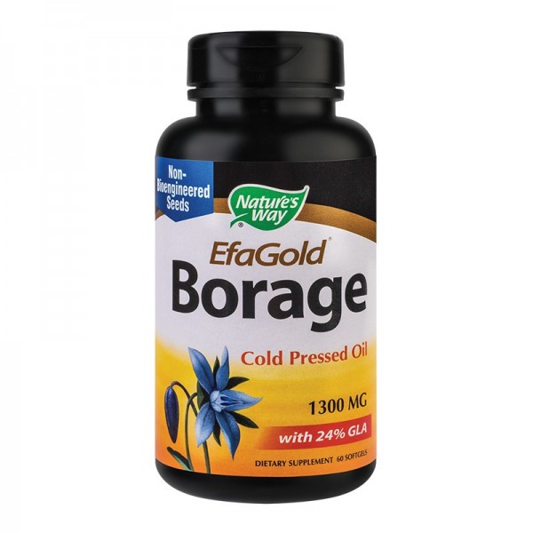 BORAGE EFAGOLD 1300 MG, 60 CPS, SECOM