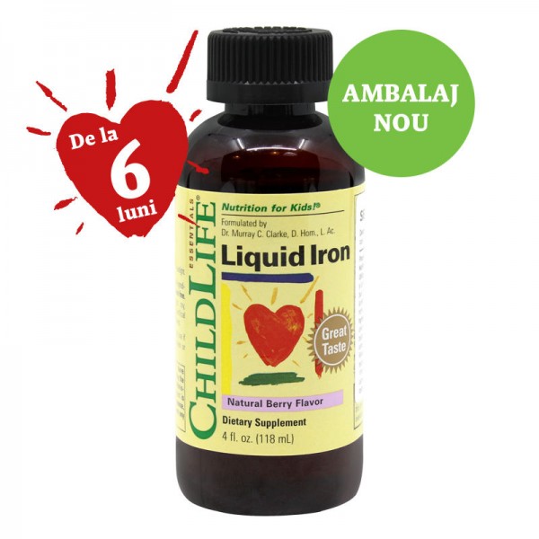 LIQUID IRON 10 MG, 118 ML, SECOM