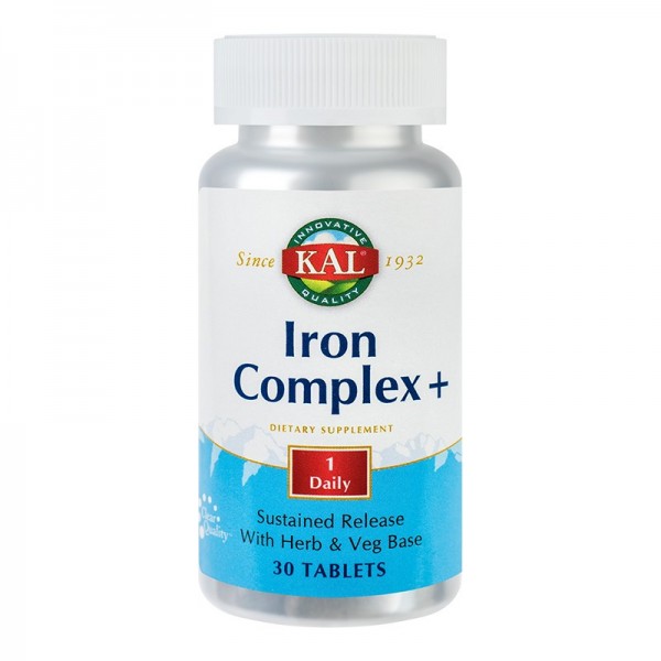 IRON COMPLEX+ 30 TABLETE, SECOM