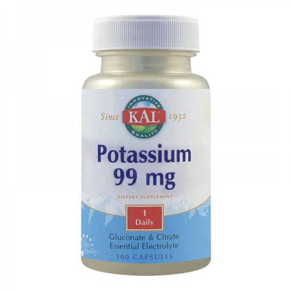 POTASSIUM 99 MG 100 CPS, SECOM