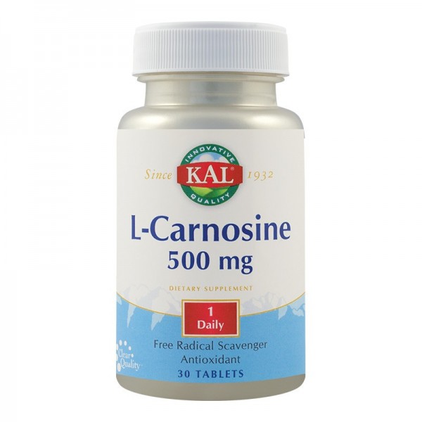 L-CARNOSINE 500 MG, 30 CPS, SECOM