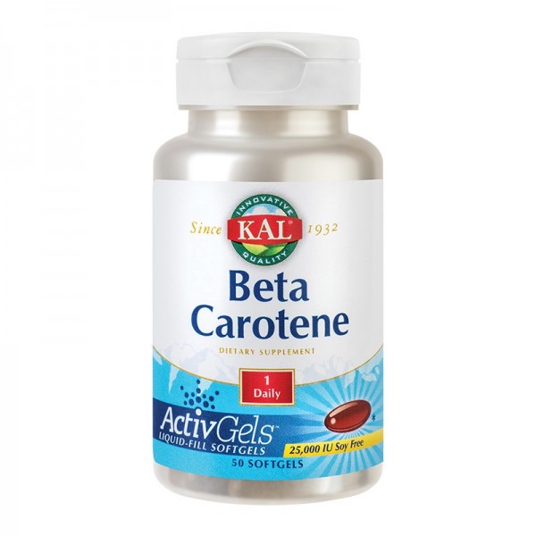 BETA CAROTENE 25000UI 50 CPS, SECOM