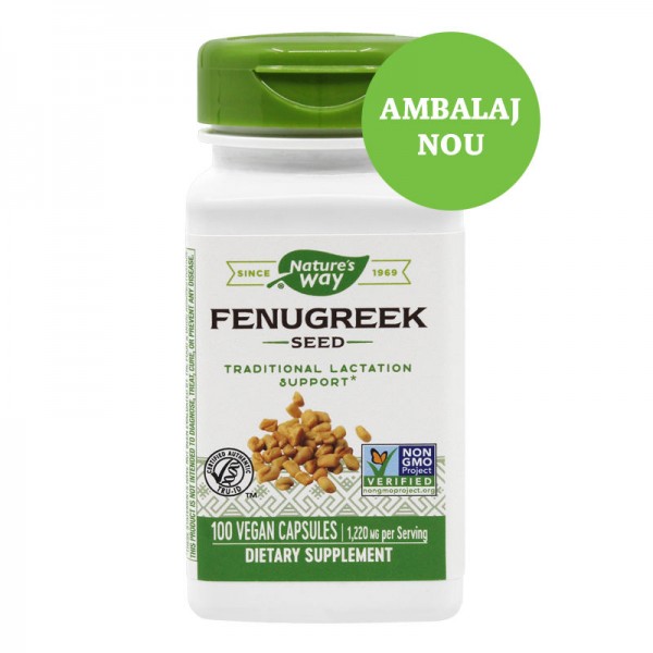 FENUGREEK (SCHINDUF) 610 MG, 100 CPS, SECOM