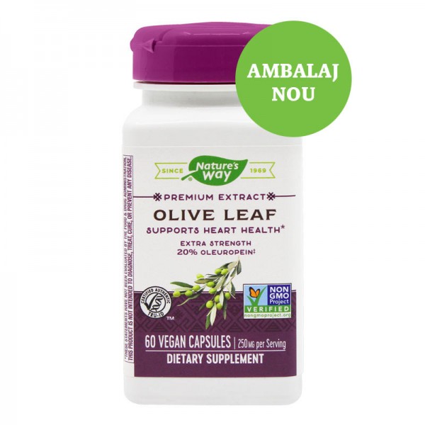OLIVE LEAF 60 CPS (20% OLEUROPEIN), SECOM