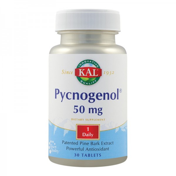 PYCNOGENOL 50 MG, 30 TABLETE, SECOM