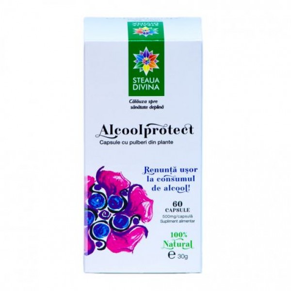 Alcoolprotect, 60 capsule, Steaua Divina
