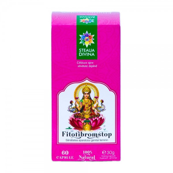 Fitofibromstop 500 mg, 60 cps, Steaua Divina