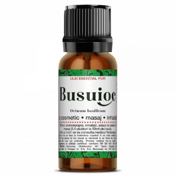 Ulei esential de busuioc, 10 ml, Steaua Divina