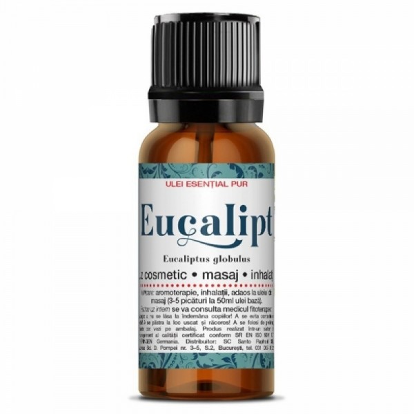 Ulei esential de eucalipt, 10 ml, Steaua Divina