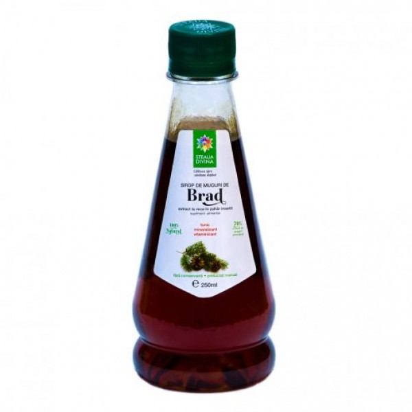 Sirop de muguri de brad, 250 ml, Steaua Divină