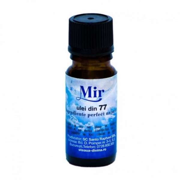 Mir, ulei din 77 ingrediente naturale, 10 ml, Steaua Divina