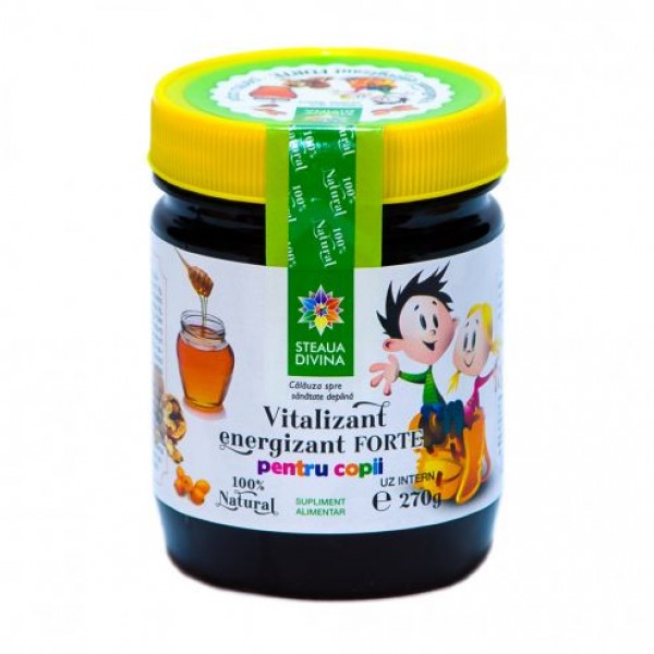 Vitalizant energizant forte pentru copii, 270 g, Steaua Divină