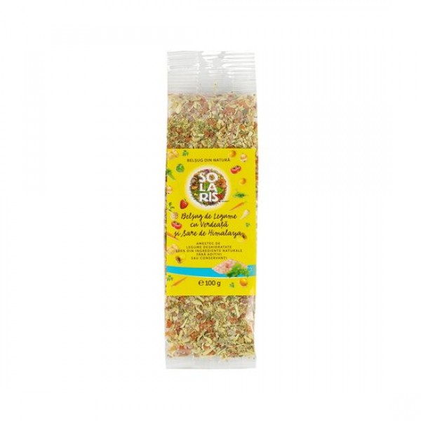 Belsug Legume cu Verdeata si Sare roz de Himalaya 100g, Solaris Plant