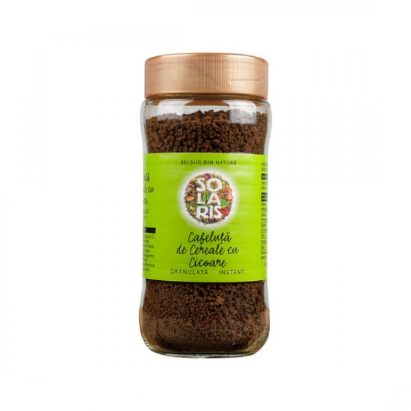 Cafeluta Granulata de Cereale cu Cicoare 100g, Solaris Plant